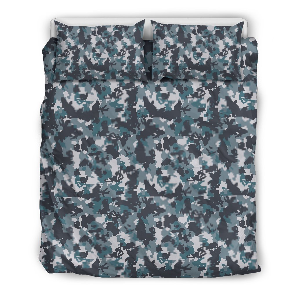 ACU Digital Urban Camouflage Duvet Cover Bedding Set