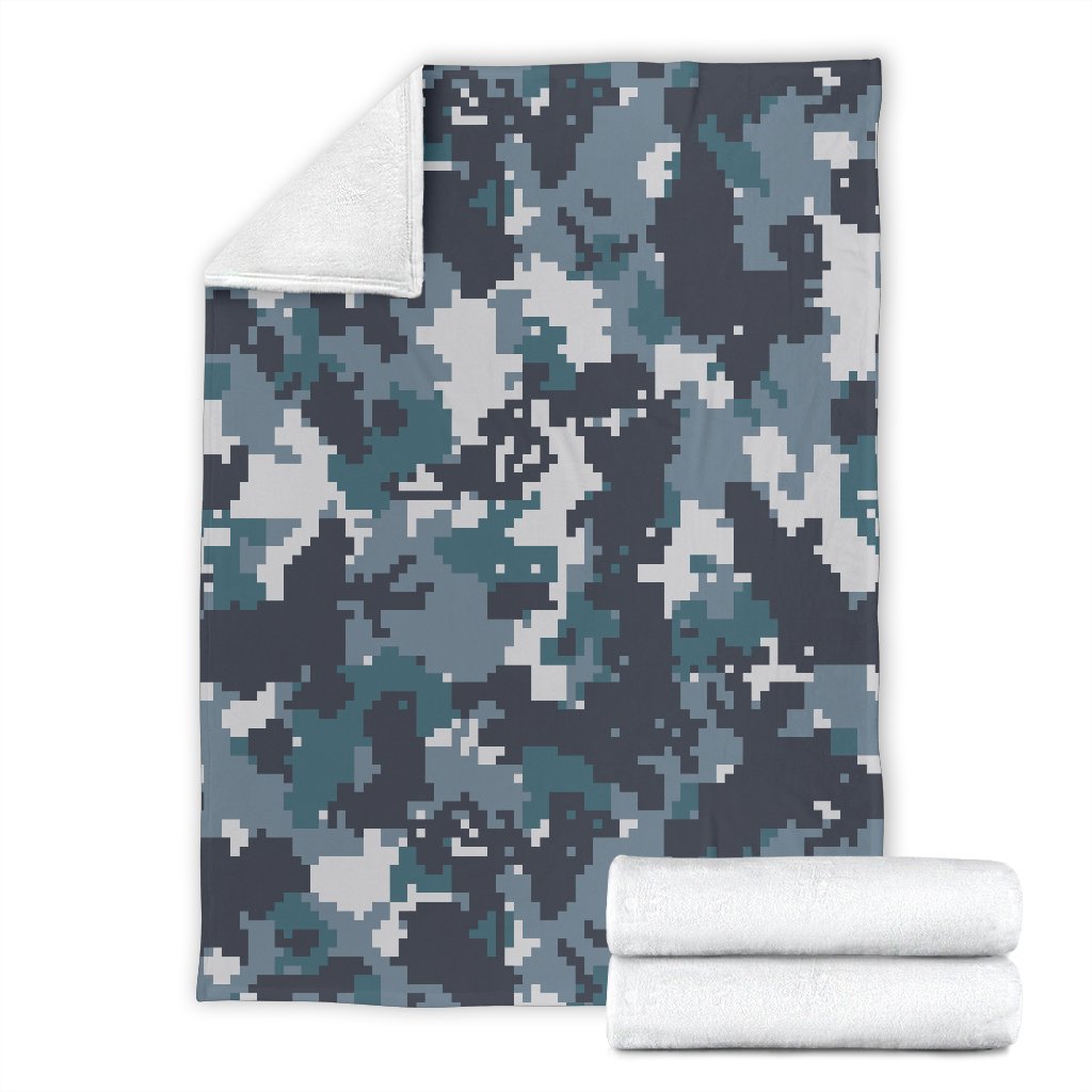 ACU Digital Urban Camouflage Fleece Blanket