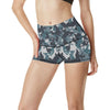 ACU Digital Urban Camouflage High Waisted Spandex Shorts-JTAMIGO.COM