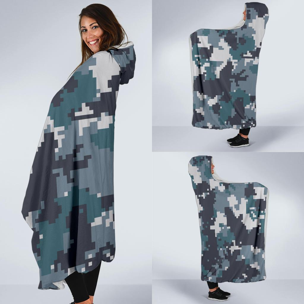 ACU Digital Urban Camouflage Hooded Blanket-JTAMIGO.COM