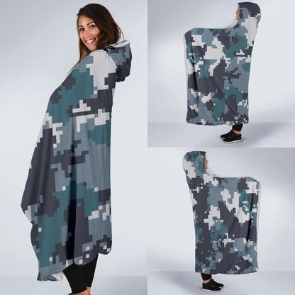 ACU Digital Urban Camouflage Hooded Blanket-JTAMIGO.COM