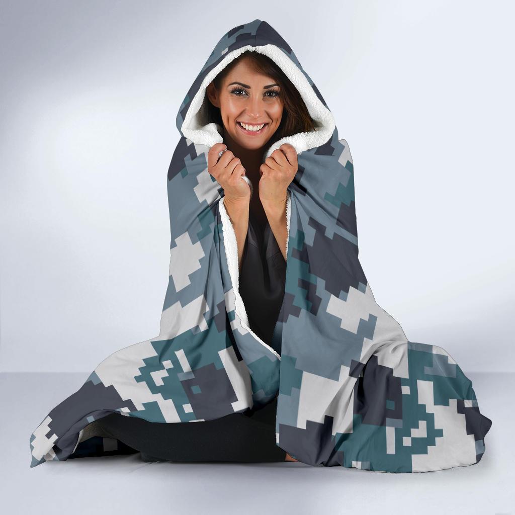 ACU Digital Urban Camouflage Hooded Blanket-JTAMIGO.COM