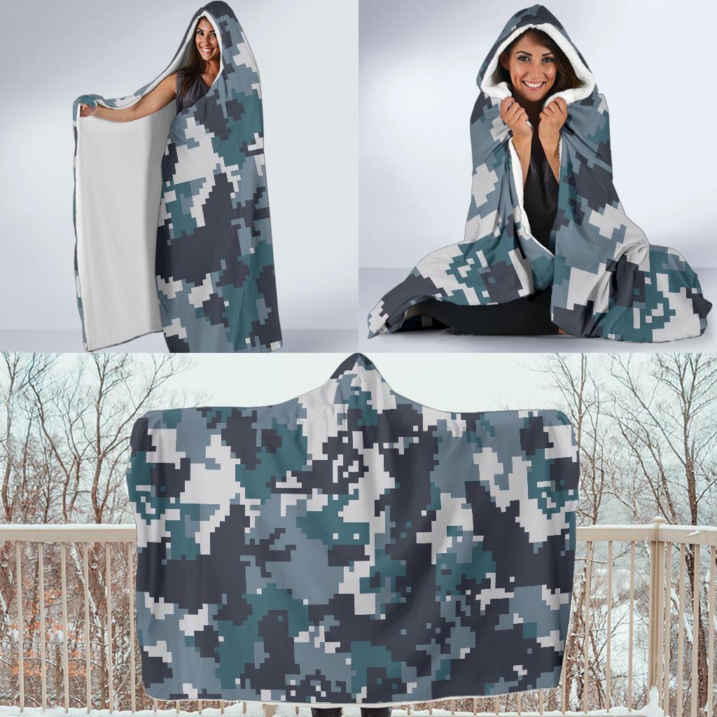 ACU Digital Urban Camouflage Hooded Blanket-JTAMIGO.COM