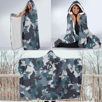 ACU Digital Urban Camouflage Hooded Blanket-JTAMIGO.COM