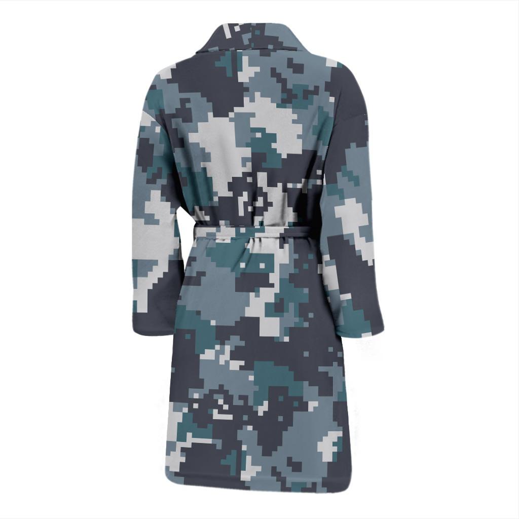 ACU Digital Urban Camouflage Men Bath Robe-JTAMIGO.COM