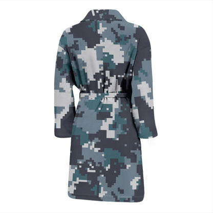 ACU Digital Urban Camouflage Men Bath Robe-JTAMIGO.COM
