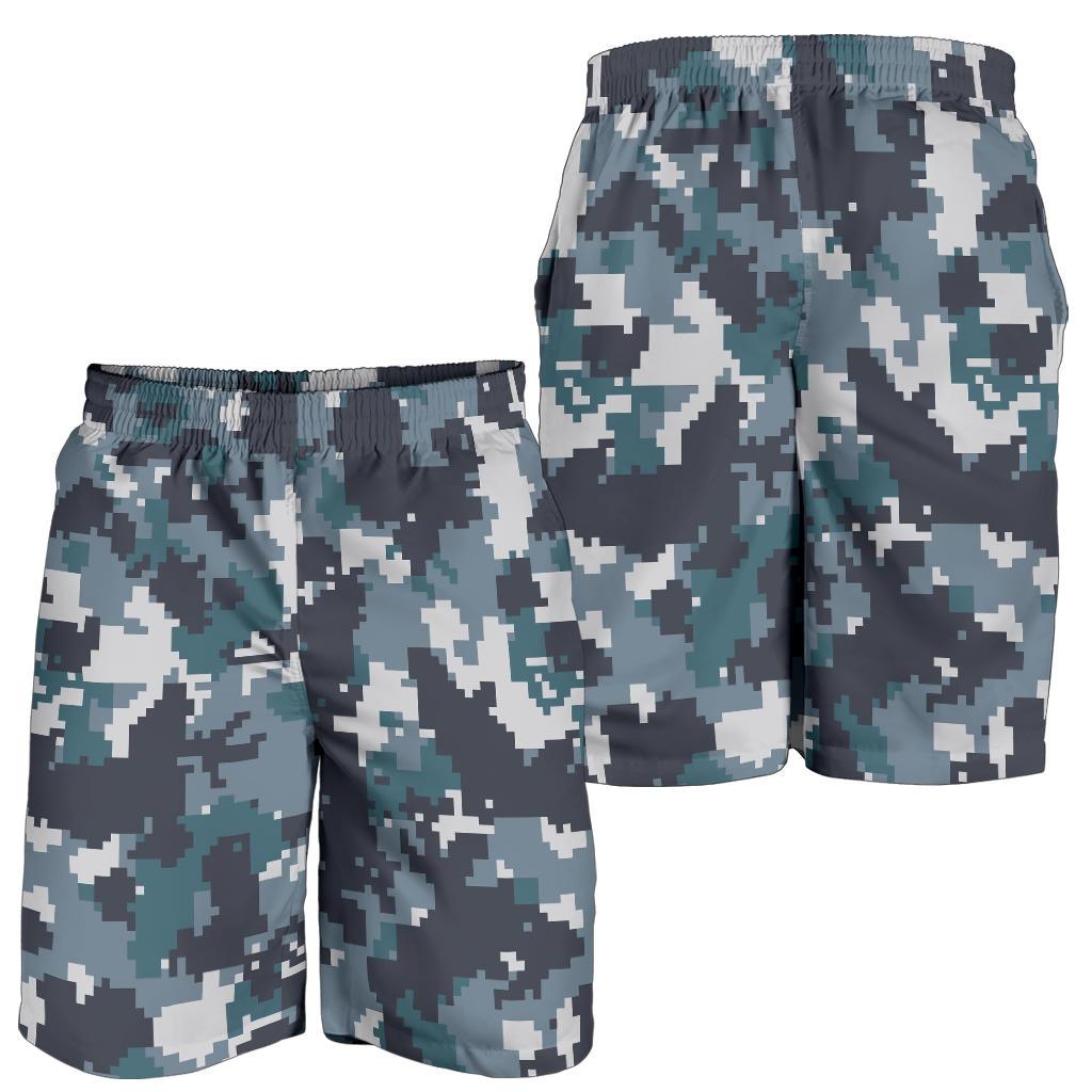 ACU Digital Urban Camouflage Mens Shorts-JTAMIGO.COM