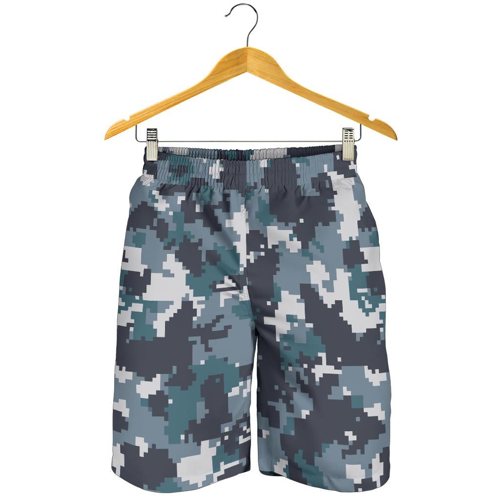 ACU Digital Urban Camouflage Mens Shorts-JTAMIGO.COM