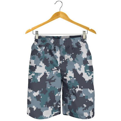 ACU Digital Urban Camouflage Mens Shorts-JTAMIGO.COM