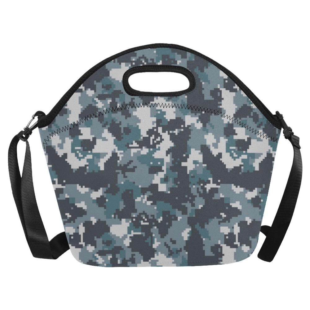 ACU Digital Urban Camouflage Neoprene Lunch Bag (Model 1669)(Large)-JTAMIGO.COM