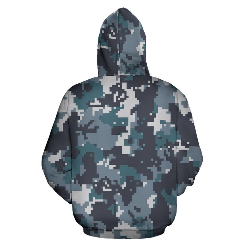 ACU Digital Urban Camouflage Pullover Hoodie