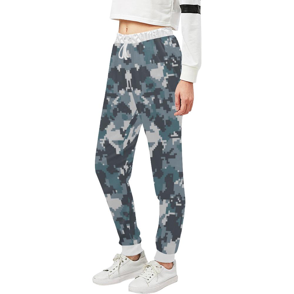 ACU Digital Urban Camouflage Unisex Casual Sweatpants (Model L11)-JTAMIGO.COM