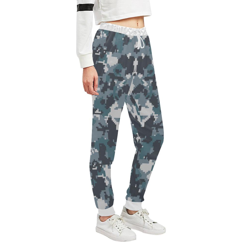 ACU Digital Urban Camouflage Unisex Casual Sweatpants (Model L11)-JTAMIGO.COM