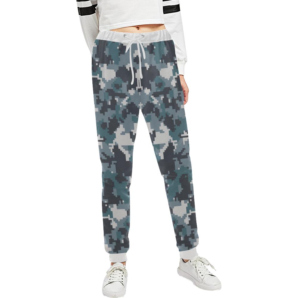 ACU Digital Urban Camouflage Unisex Casual Sweatpants (Model L11)-JTAMIGO.COM