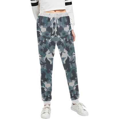 ACU Digital Urban Camouflage Unisex Casual Sweatpants (Model L11)-JTAMIGO.COM