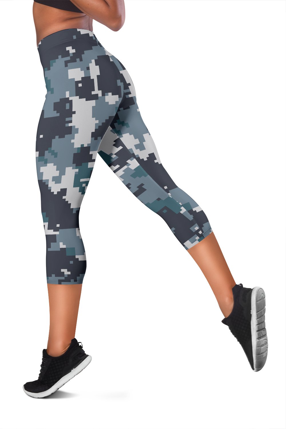 ACU Digital Urban Camouflage Women Capris