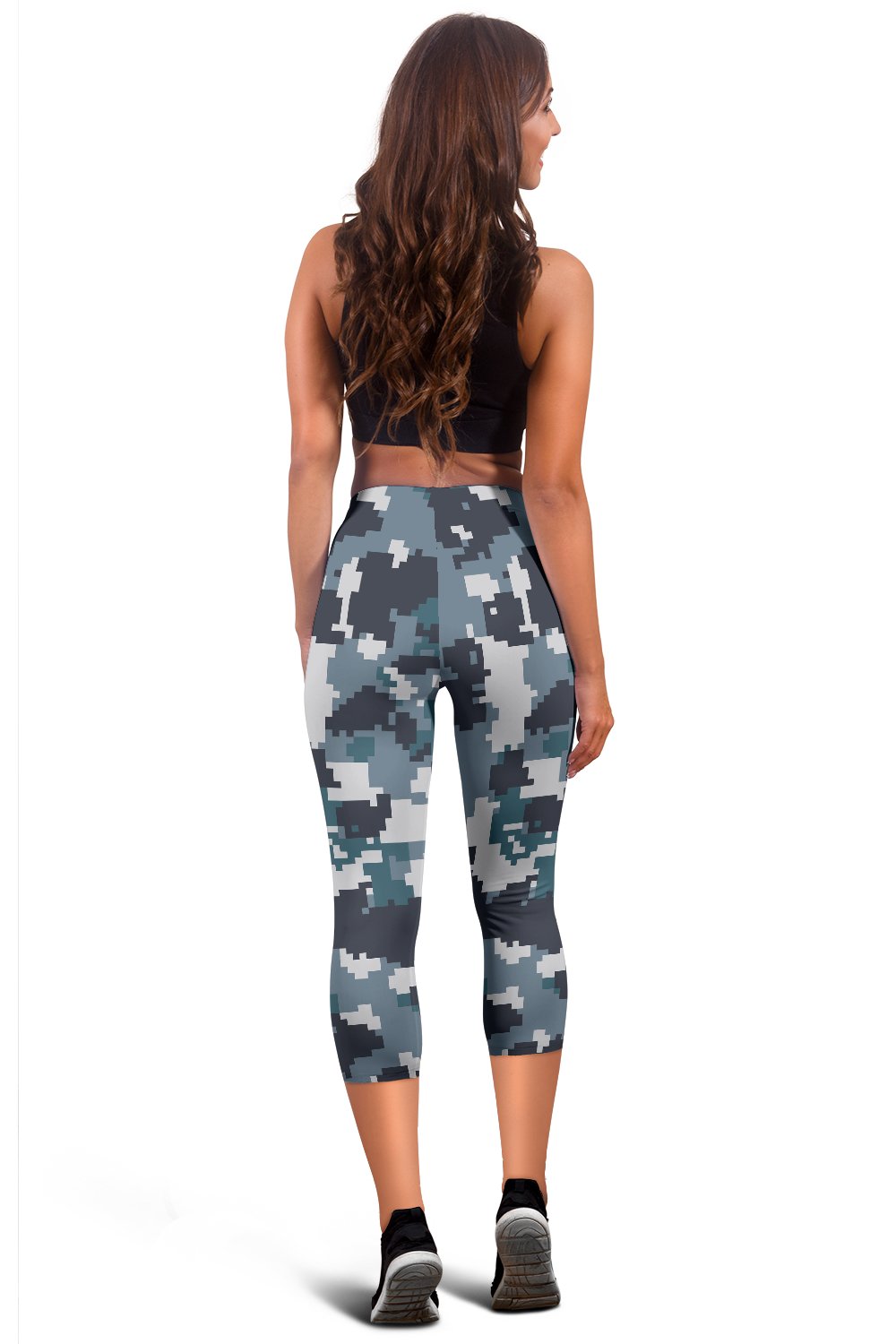 ACU Digital Urban Camouflage Women Capris