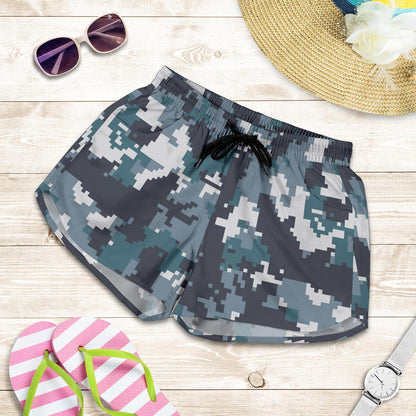 ACU Digital Urban Camouflage Women Shorts-JTAMIGO.COM