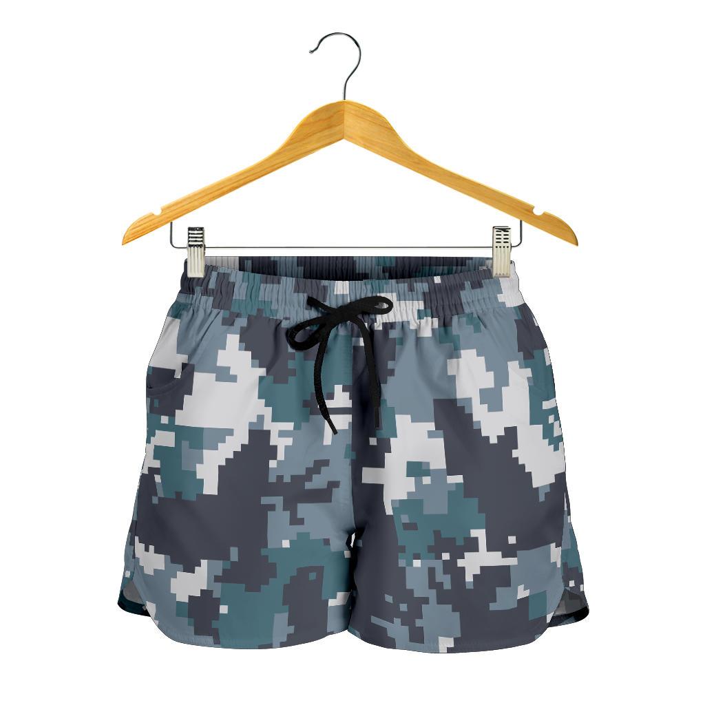 ACU Digital Urban Camouflage Women Shorts-JTAMIGO.COM