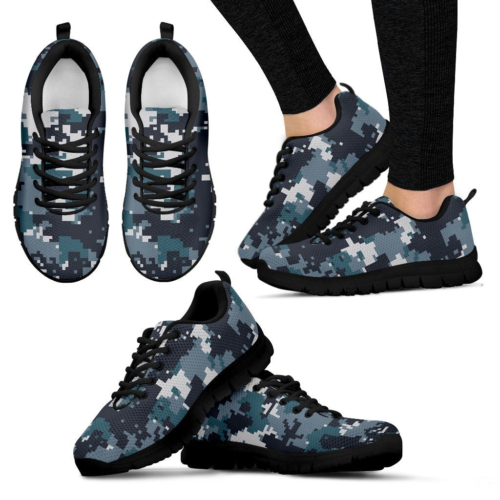 ACU Digital Urban Camouflage Women Sneakers Shoes