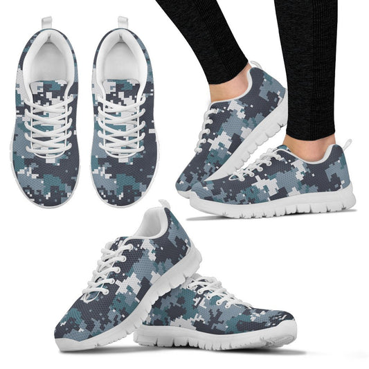 ACU Digital Urban Camouflage Women Sneakers Shoes