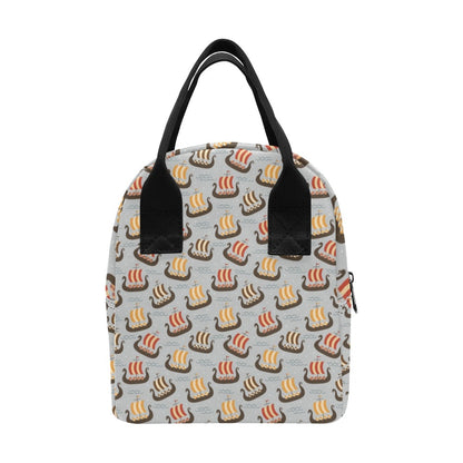 Vikings Print Design LKS308 Insulated Lunch Bag