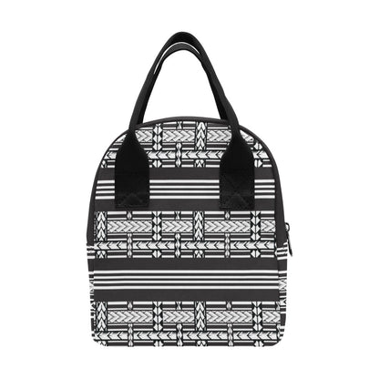 Samoan Tattoo Print Design LKS304 Insulated Lunch Bag