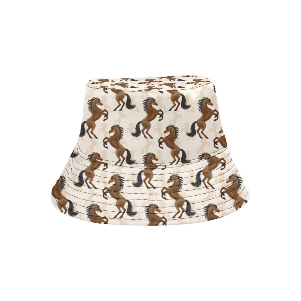 Horse Print Design LKS308 Unisex Bucket Hat