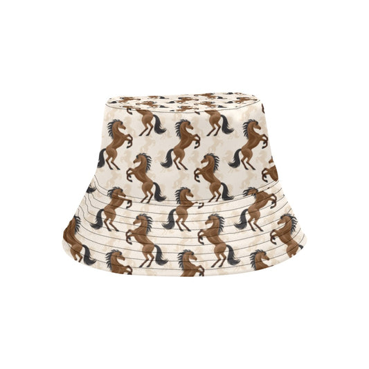 Horse Print Design LKS308 Unisex Bucket Hat