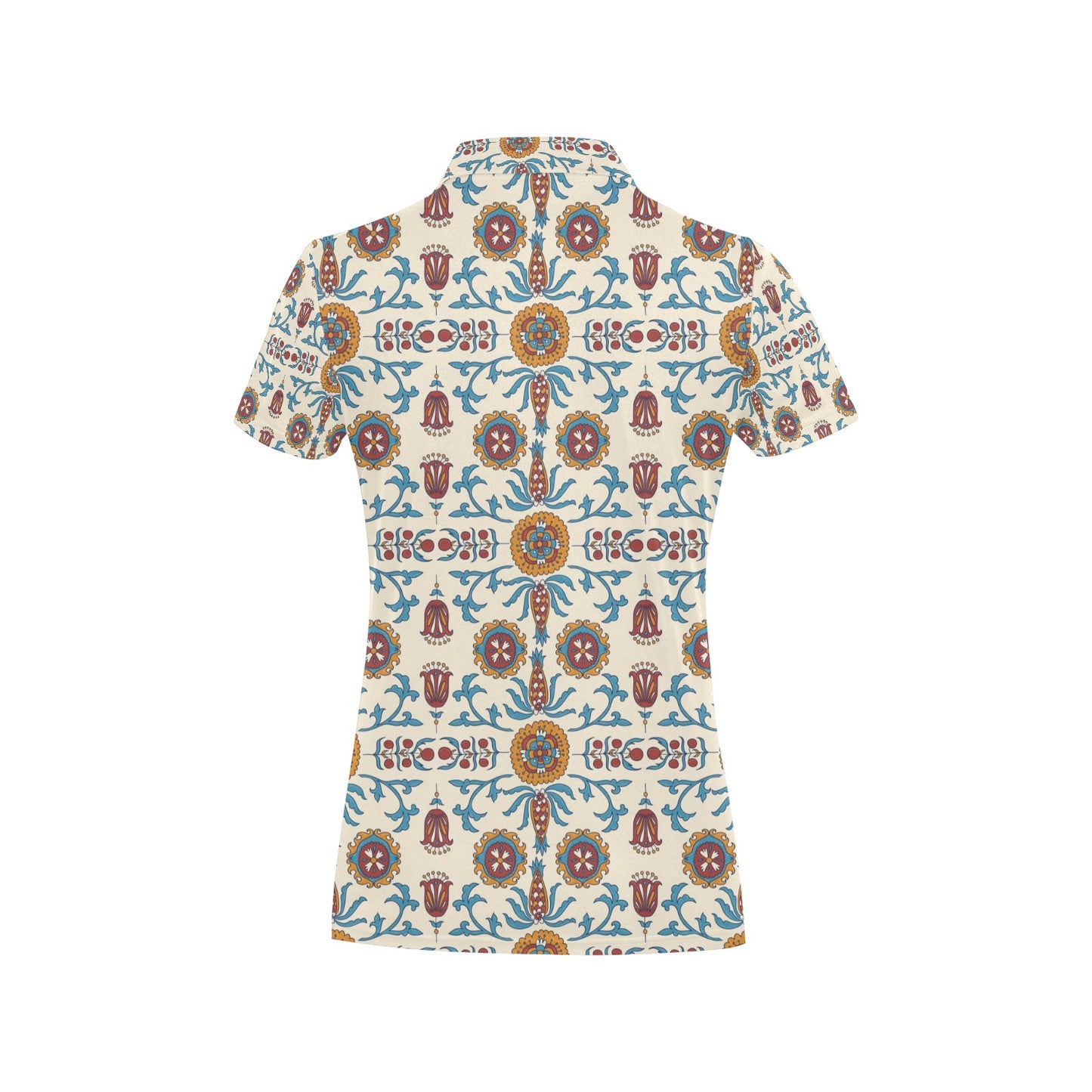 Suzani Print Design LKS301 Women's Polo Shirt