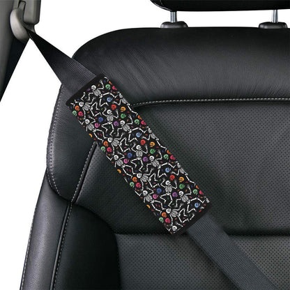 Skeleton Print Design LKS307 Car Seat Belt Cover