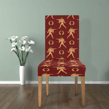 Ancient Greek Print Design LKS307 Dining Chair Slipcover