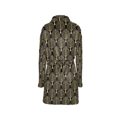 Tree Of Life Print Design LKS302 Women's Fleece Robe