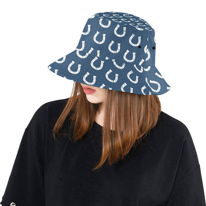 Horseshoe Print Design LKS301 Unisex Bucket Hat