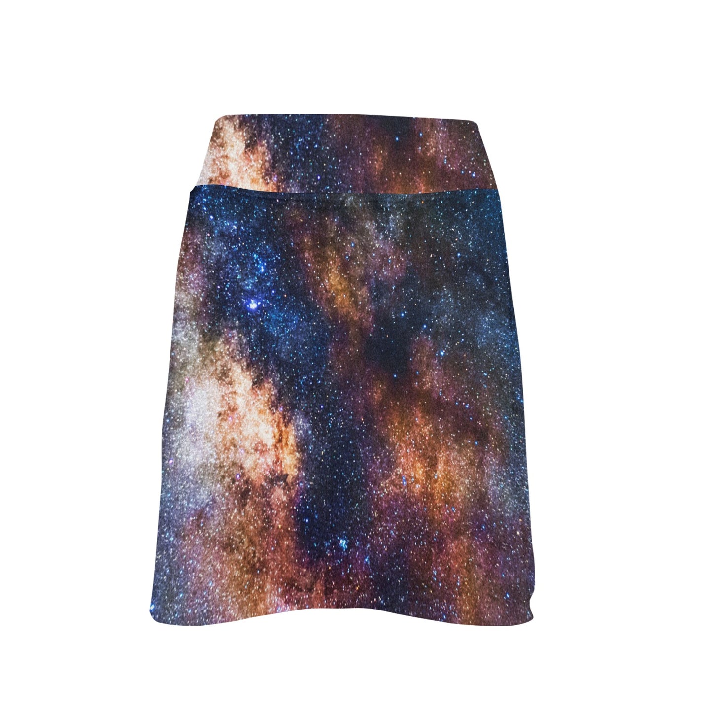 Celestial Milky way Galaxy 17" Golf & Pickleball Skort with Pockets