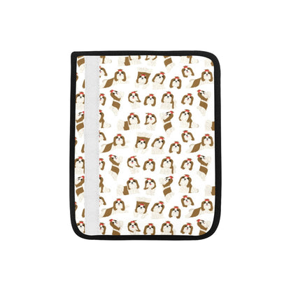 Shih Tzu Print Design LKS302 Car Seat Belt Cover