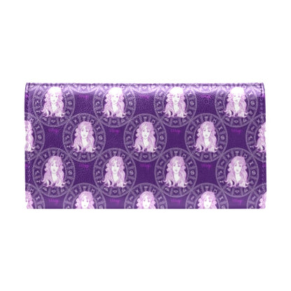 Virgo Print Design LKS301 Women's Trifold Wallet