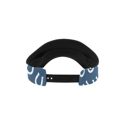 Horseshoe Print Design LKS301 Unisex Sun Visor