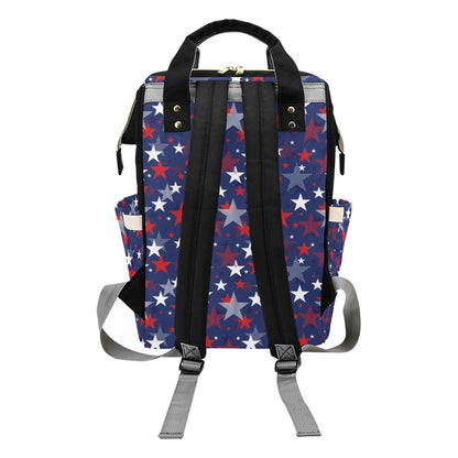 Star Print Design LKS304 Diaper Bag Backpack