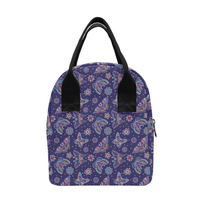 Butterfly Print Design LKS303 Insulated Lunch Bag