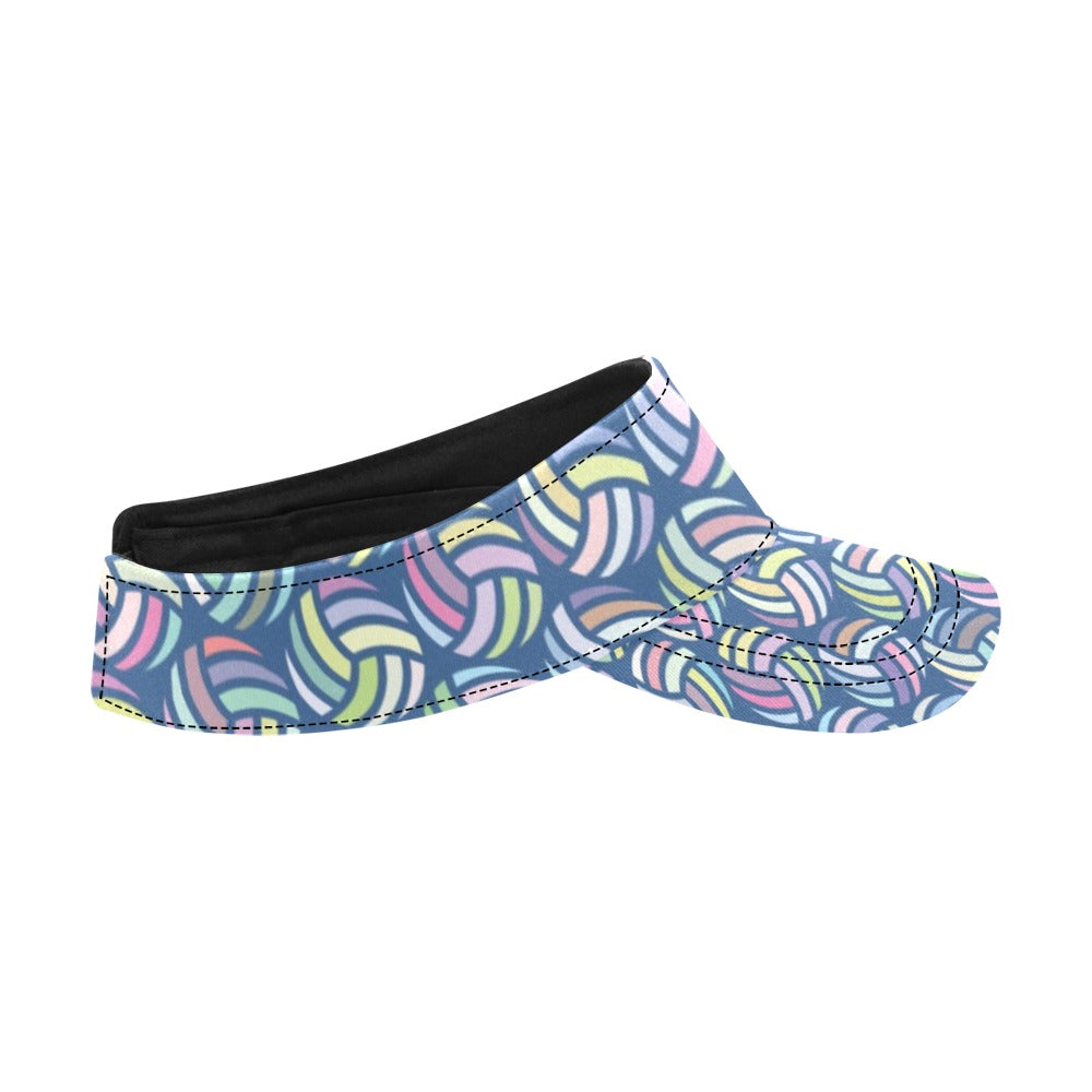 Volleyball Print Design LKS301 Unisex Sun Visor