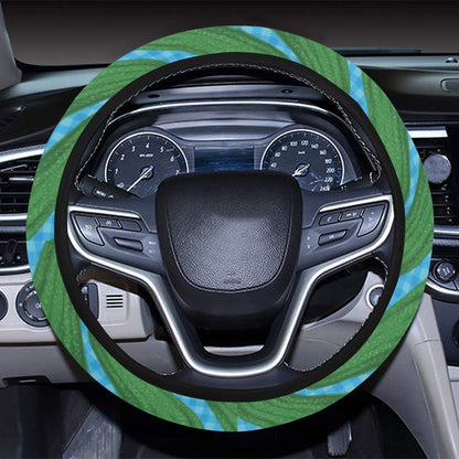 Zucchini Print Design LKS301 Steering Wheel Cover with Elastic Edge