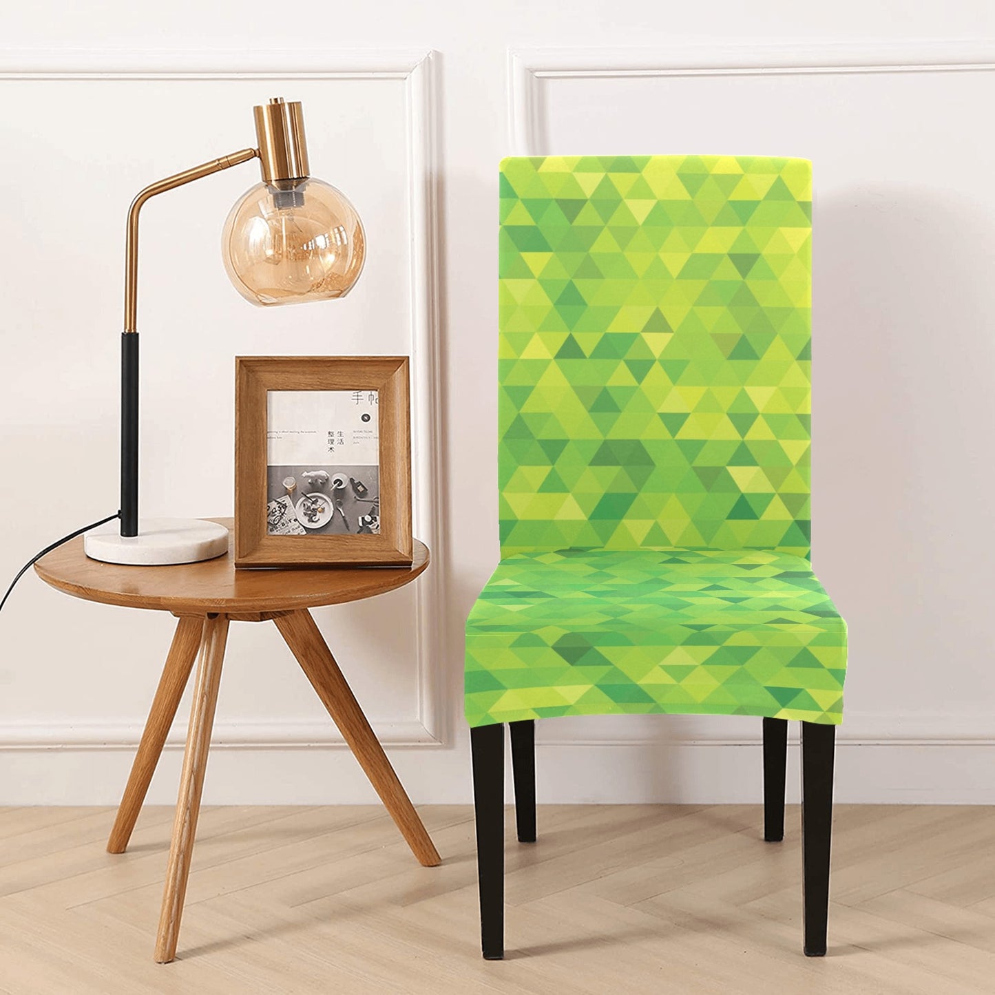 Geometric Print Design LKS402 Dining Chair Slipcover
