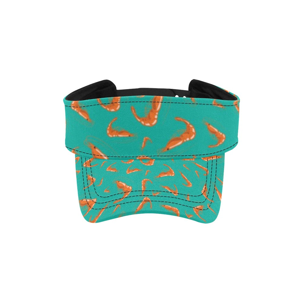 Shrimp Print Design LKS301 Unisex Sun Visor