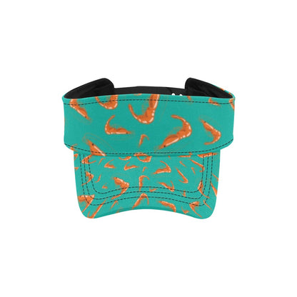 Shrimp Print Design LKS301 Unisex Sun Visor