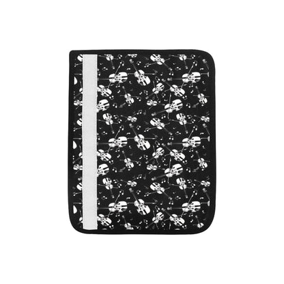 Violin Print Design LKS404 Car Seat Belt Cover