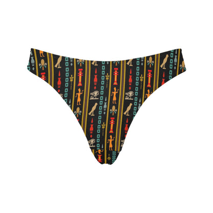 Eye of Horus Egypt Style Pattern Women's Thongs