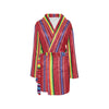 Serape Print Design LKS305 Women's Fleece Robe