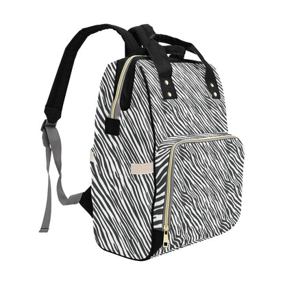 Zebra Classic Print Design LKS302 Diaper Bag Backpack