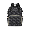 Horse Print Design LKS305 Diaper Bag Backpack